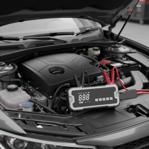 Draagbare Auto-Start — Multifunctioneel Met Compressor 