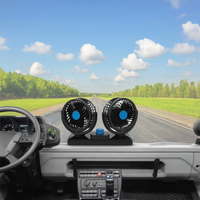 Ventilateur Double Pour Voiture — Idéal Été Comme Hiver