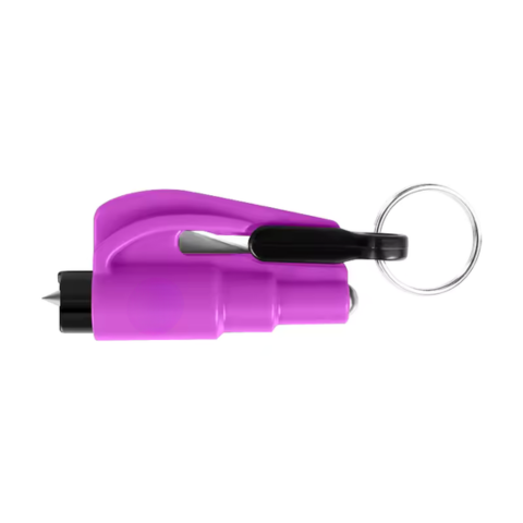 Kompakt Säkerhetsverktyg — Fönsterkross & Bälteskärare 