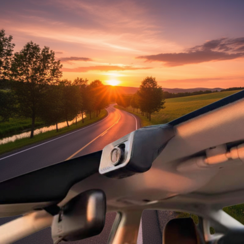 מצלמת רכב HD — מקליט אוטומטי לרכב 