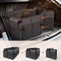 Organizador De Maletero De Coche — Almacenamiento Plegable Y Práctico 