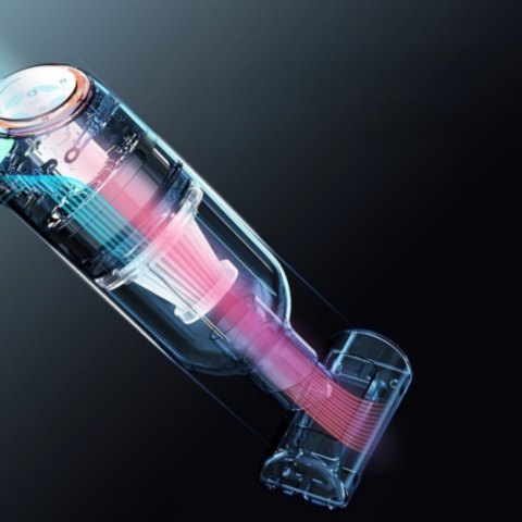 שואב אבק ידני אלחוטי — כוח שאיבה 8000Pa לניקוי יעיל 