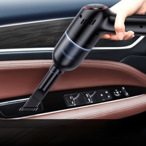 שואב אבק ידני אלחוטי — כוח שאיבה 8000Pa לניקוי יעיל 