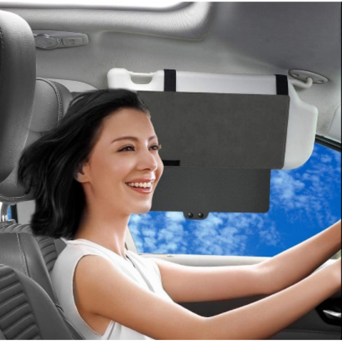 自動防眩バイザー – UVフィルターと反射を減少させる 