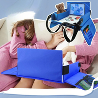 Plataforma de viaje para asiento de auto infantil — Confort y almacenamiento integrado 