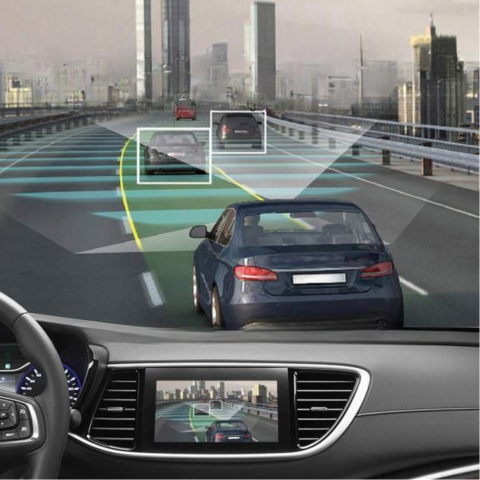 Cámara de vigilancia delantera y trasera de doble lente - Grabación HD y protección continua