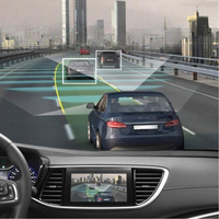 Cámara de vigilancia delantera y trasera de doble lente - Grabación HD y protección continua