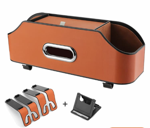 サポートオーガナイザー車両 – ティッシュディスペンサー付き 