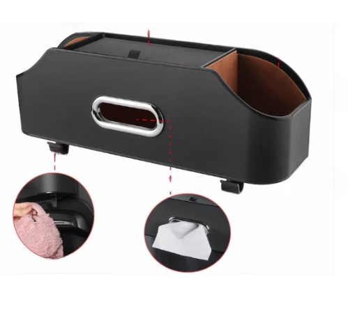 サポートオーガナイザー車両 – ティッシュディスペンサー付き 