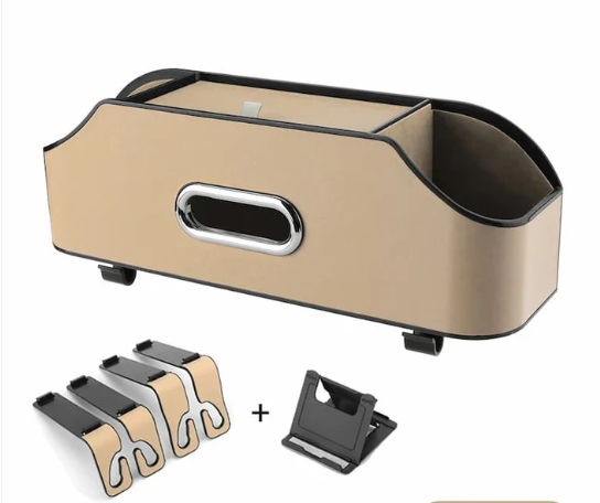 サポートオーガナイザー車両 – ティッシュディスペンサー付き 