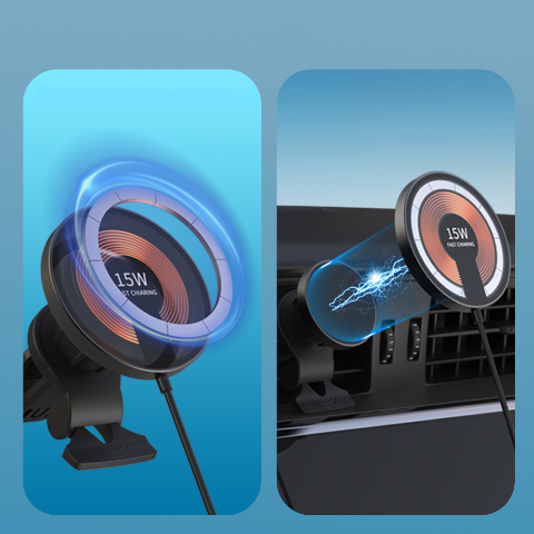 Wireless Magnetic Charger Car – Connected and Convenient Driving 