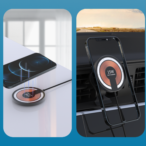 Wireless Magnetic Charger Car – Connected and Convenient Driving 