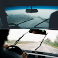 طلاء مقاوم للماء لزجاج السيارة - قيادة آمنة 