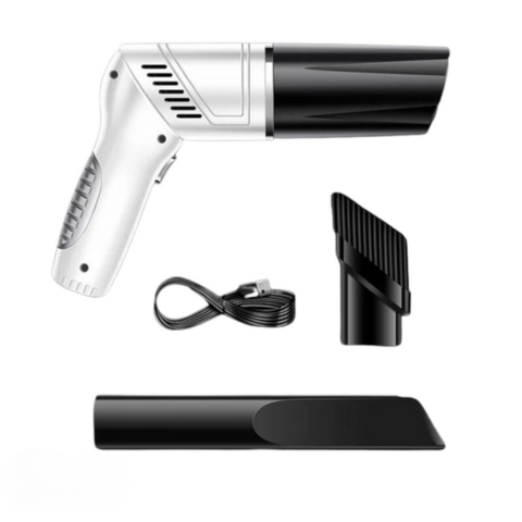 Potente aspirador sin cable para coche - Limpieza rápida y aspiración eficaz