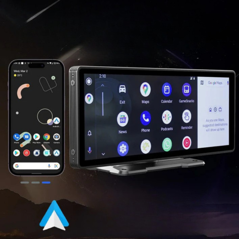 Pantalla táctil inalámbrica para coche: control inteligente y diseño elegante