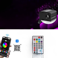 Kit de iluminación del cielo estrellado de fibra óptica - Efecto de iluminación único y ambiente nocturno