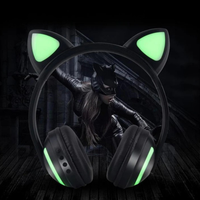 Auriculares Bluetooth Iluminados Cat Ears - Confort de escucha y estilo original