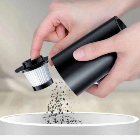 Potente aspirador sin cable para coche - Limpieza rápida y aspiración eficaz