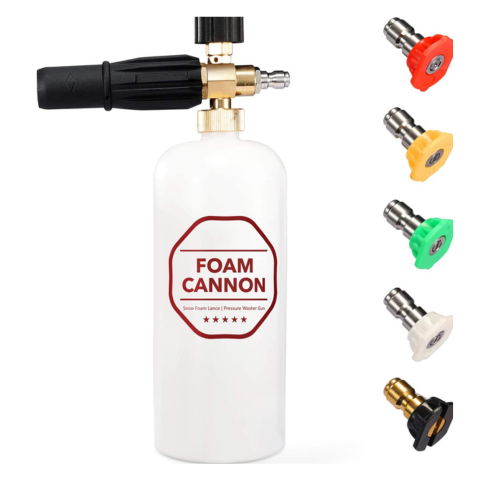 Kit Pulverizador de Espuma Multiusos - Coche, Jardín y Terraza