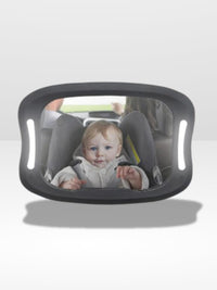 Miroir De Surveillance Pour Bébé — Éclairage Intégré Pour Une Vision Claire De Nuit