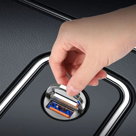 Συμπαγής Φορτιστής Αυτοκινήτου – Διπλή Θύρα USB και Γρήγορος 