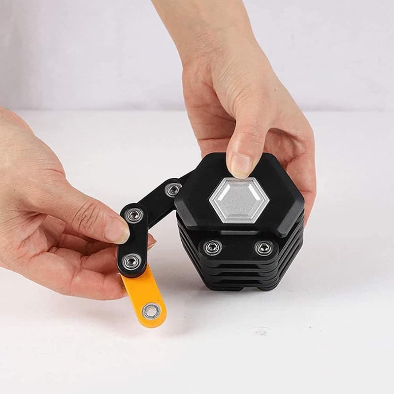 قفل دراجة أمان عالي — مدمج وسهل الحمل 