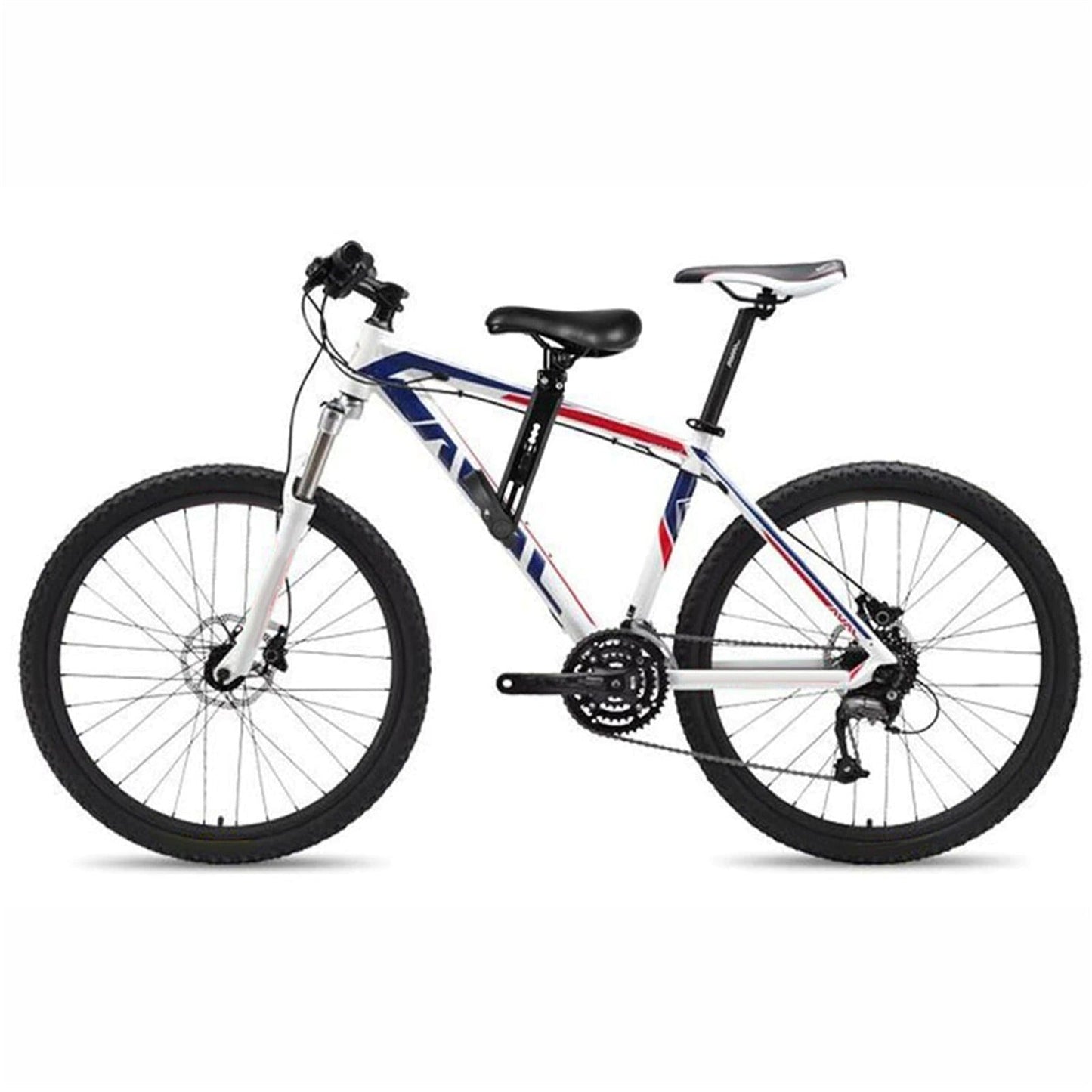 Lasten etuistuin polkupyörään, jossa on tuki 