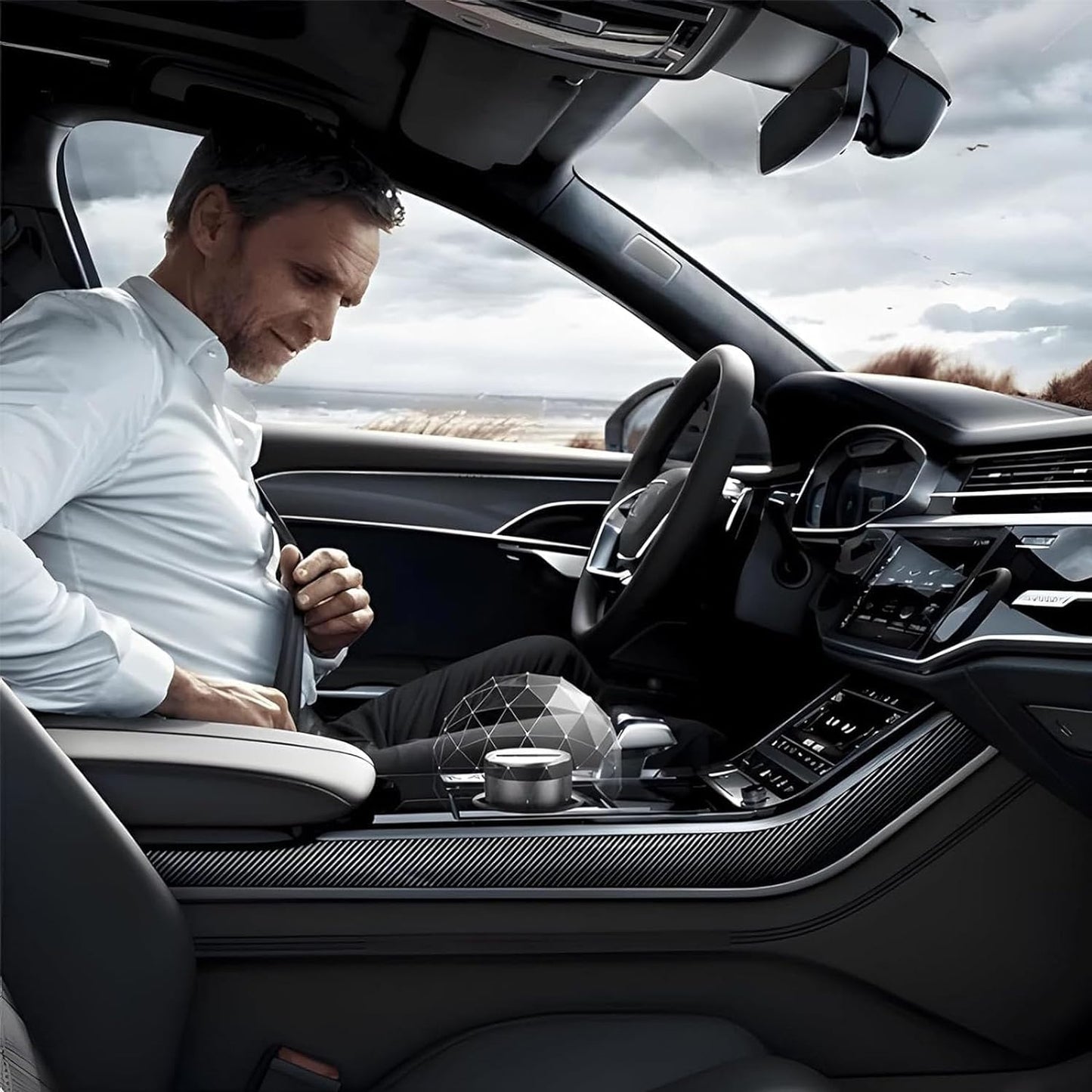 Cendrier Portable Pour Voiture — Compact Et Pratique