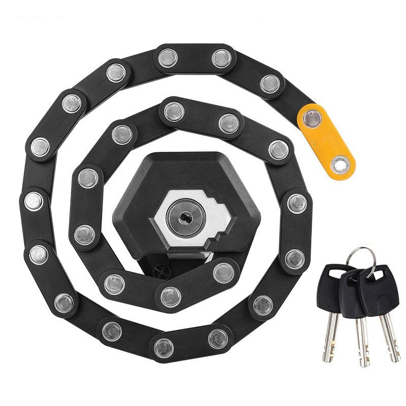 自転車用折りたたみロック — コンパクトで頑丈なセキュリティ 