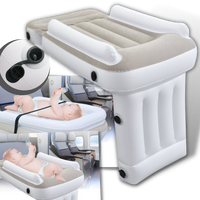 Cama hinchable para niños - Comodidad de viaje e instalación rápida