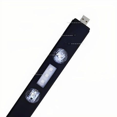 Vezeték nélküli LED fény – Stílusos autó belső 