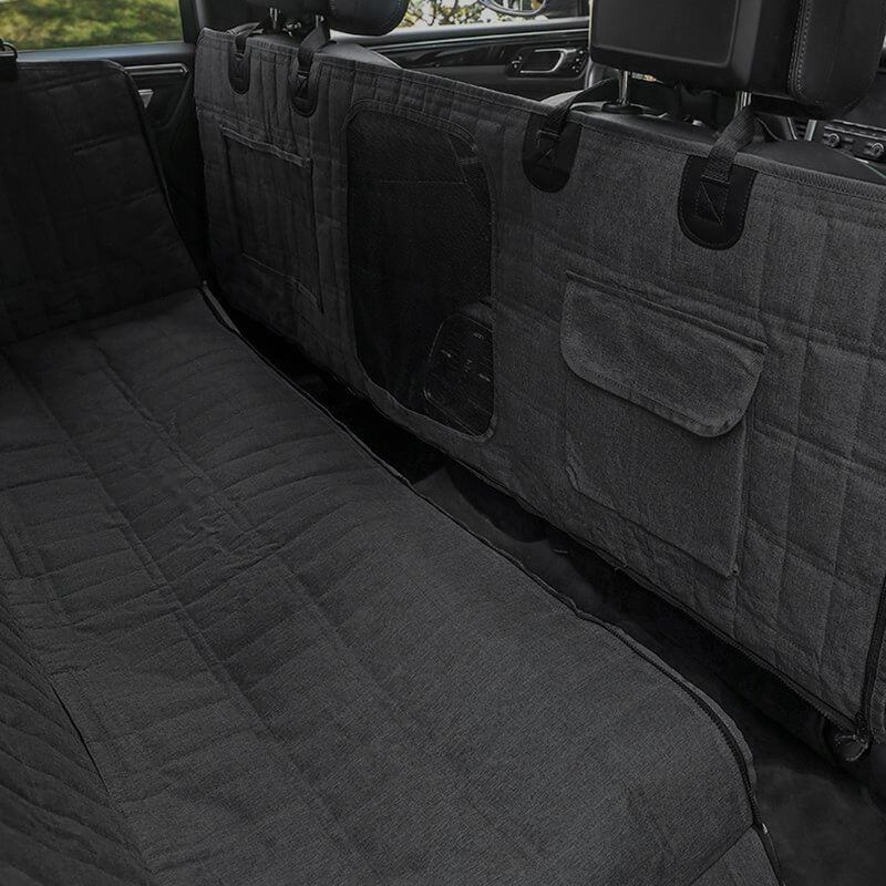 Funda para el asiento del coche del perro - Protección completa y fácil instalación
