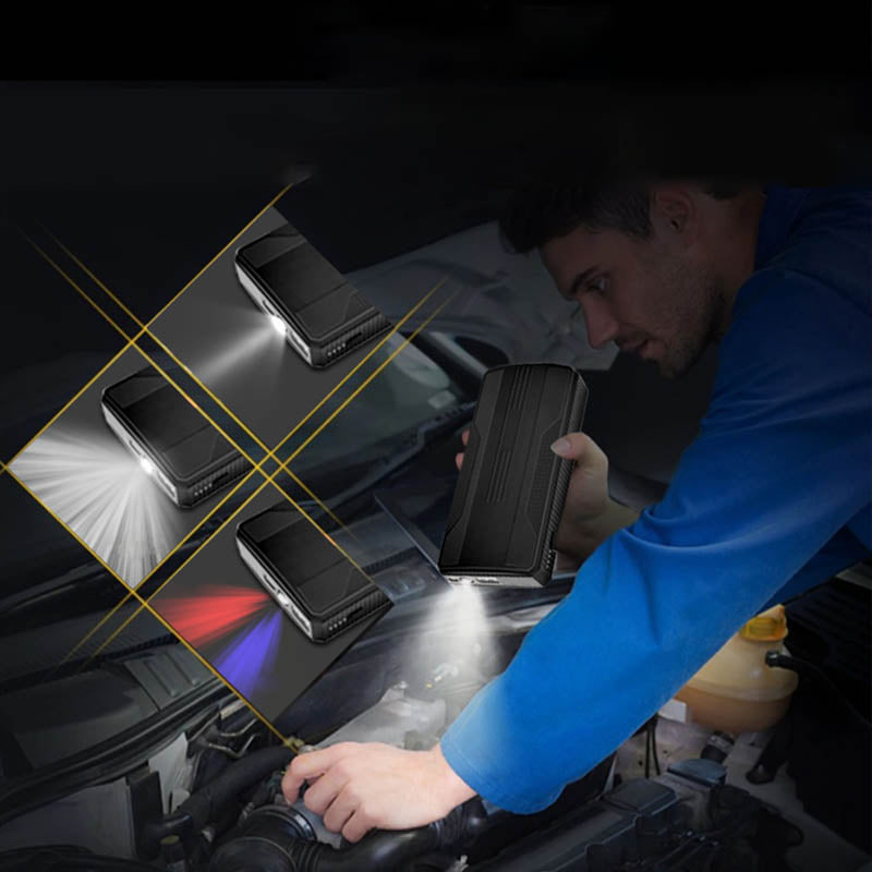 12V自動車用バッテリーブースター — 迅速かつ安全なスタート 