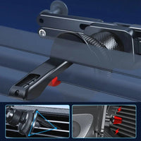 Soporte Teléfono Coche Rejilla de Ventilación – Rotación 360° & Bloqueo Automático 