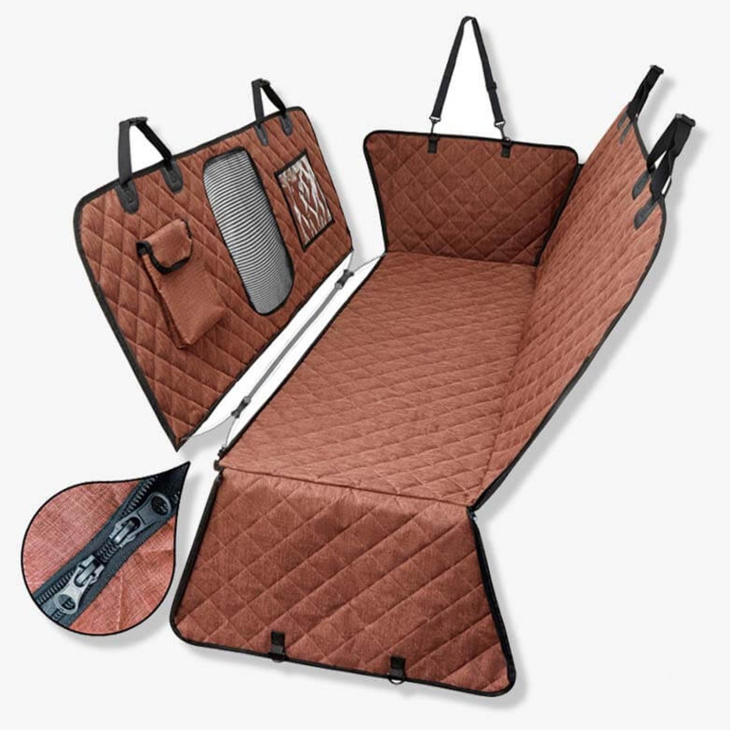 Voděodolný a protiškrábací potah na auto pro psa 