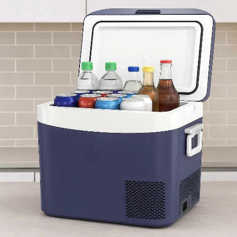 מקרר חשמלי לרכב – קומפקטי ורב תכליתי 