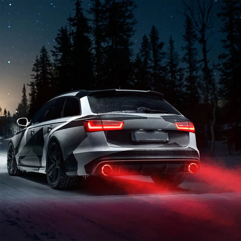 Illuminated Muffler - Visual Effect & Sporty Style