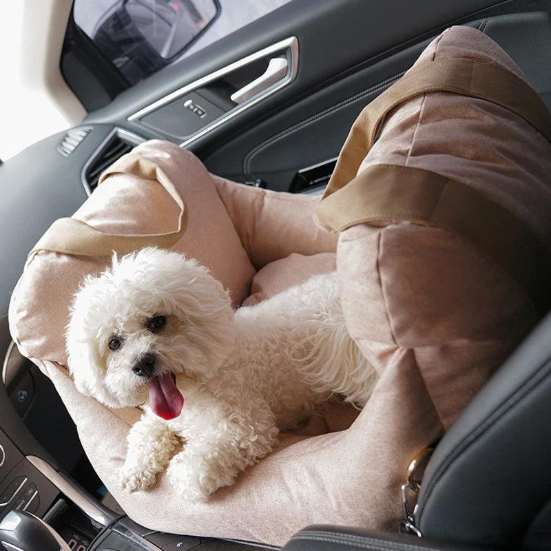 Asiento de coche para perros - Viaje seguro y cómodo