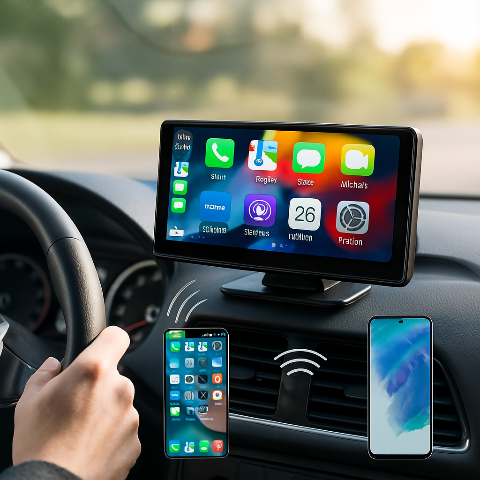 Touchscreen Bil – För en Ansluten Kört 