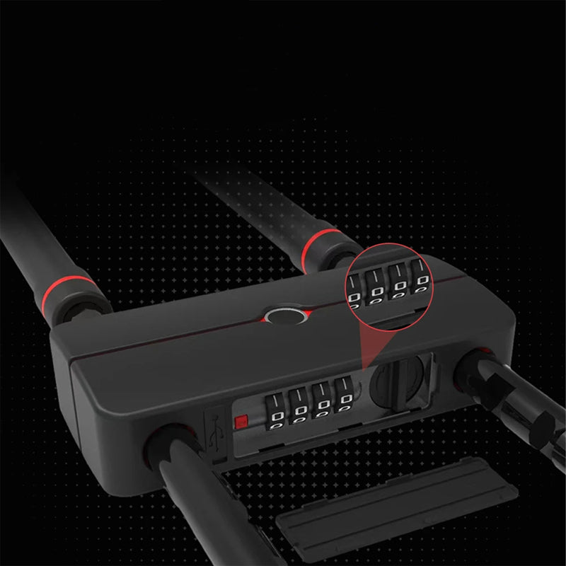 Bluetooth- & Fingerabdruck-Connected Fahrradschloss 