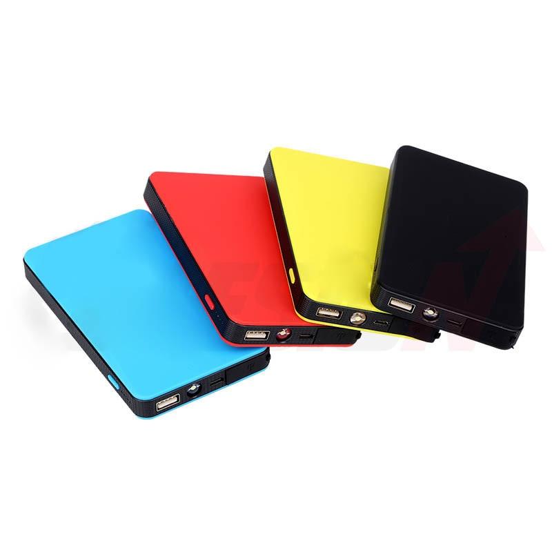 Bærbar Bilstarter — Hurtig Opladning & LED Lommelygte 