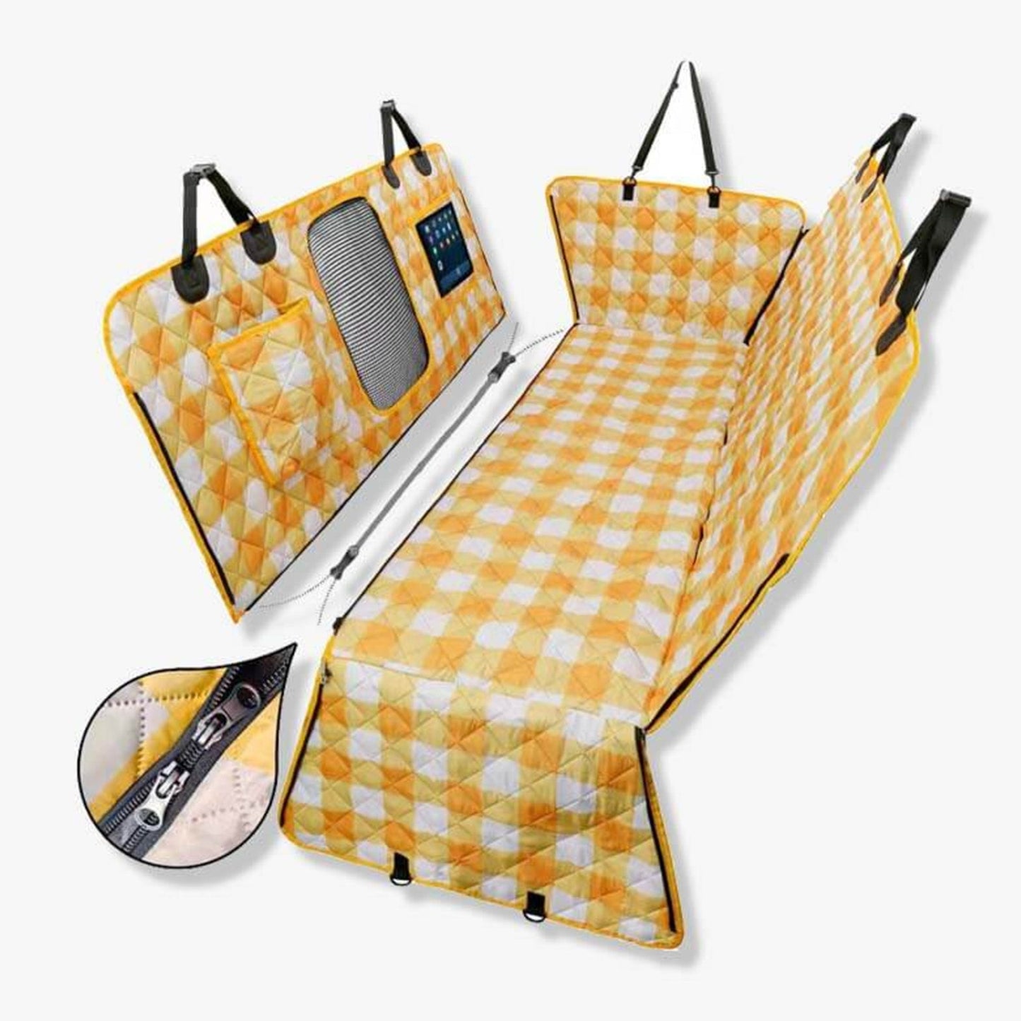 Voděodolný a protiškrábací potah na auto pro psa 