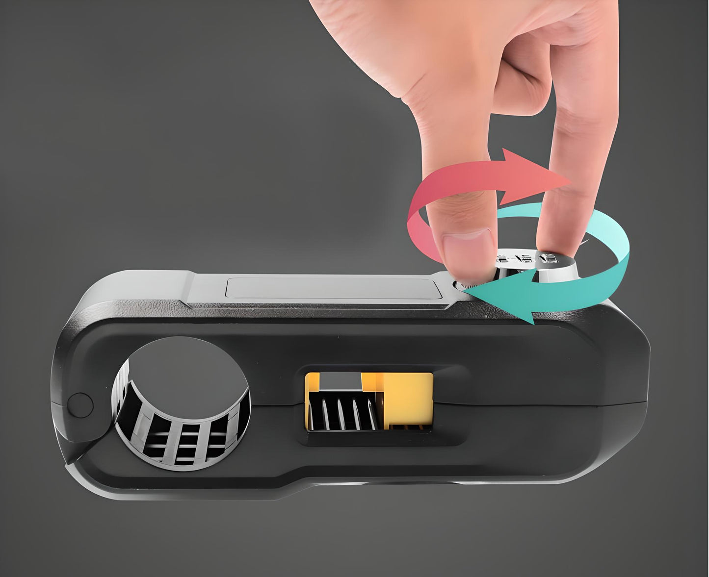 Zámek na řídítka Snadná Instalace – Bezpečnost pro Dvoukolová Vozidla 