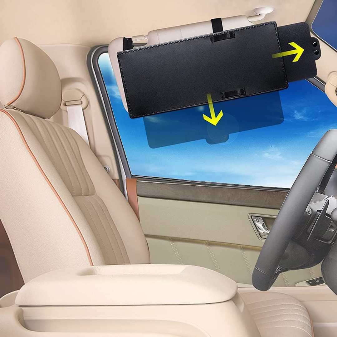 自動防眩バイザー – UVフィルターと反射を減少させる 